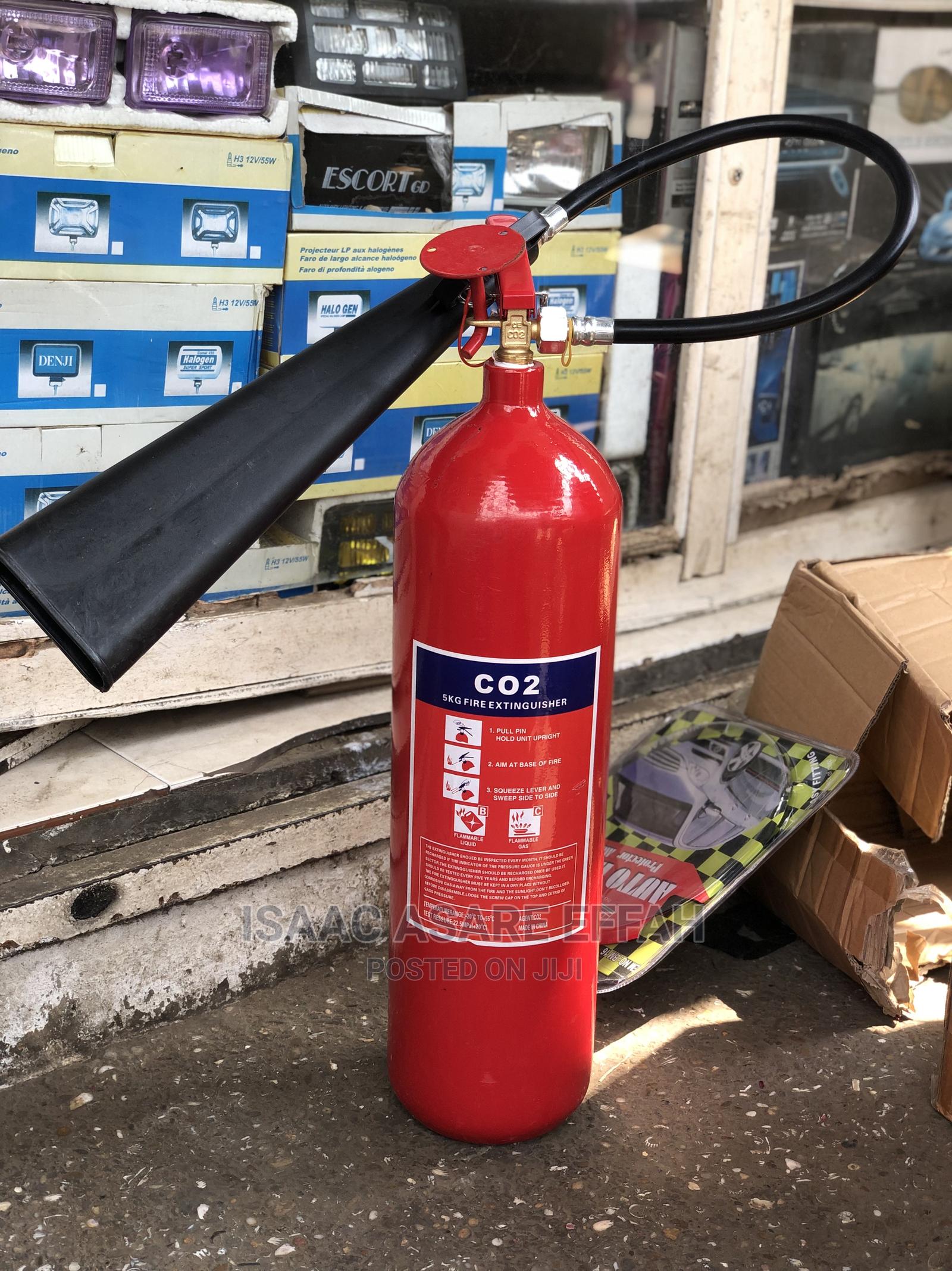 5kg C02 Fire Extinguisher in Abossey Okai Safetywear & Equipment, Isaac Asare Effah