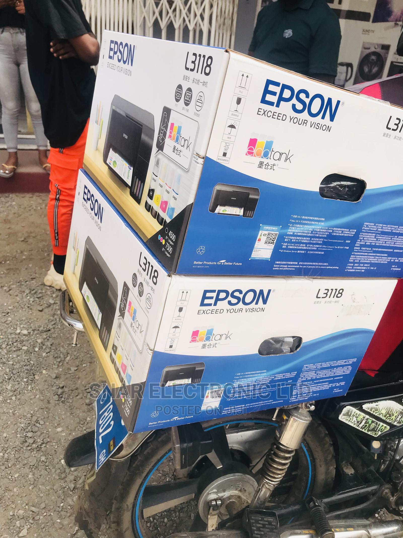 Newly Epson Ecotank L3118 Multifunction Ink Tank Printer in Adabraka
