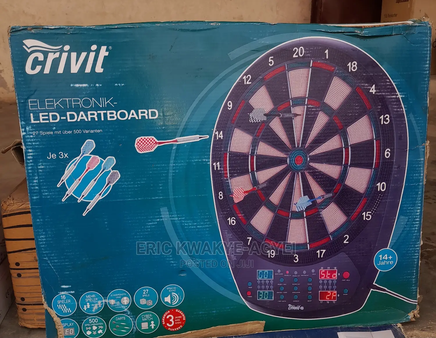 Electronic Dartboard Crivit in Kwashieman Arts & Crafts, Eric Kwakye