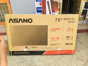 Asano Brand New 75”UHD Smart Android+Tv Guard in Adabraka - TV & DVD ...