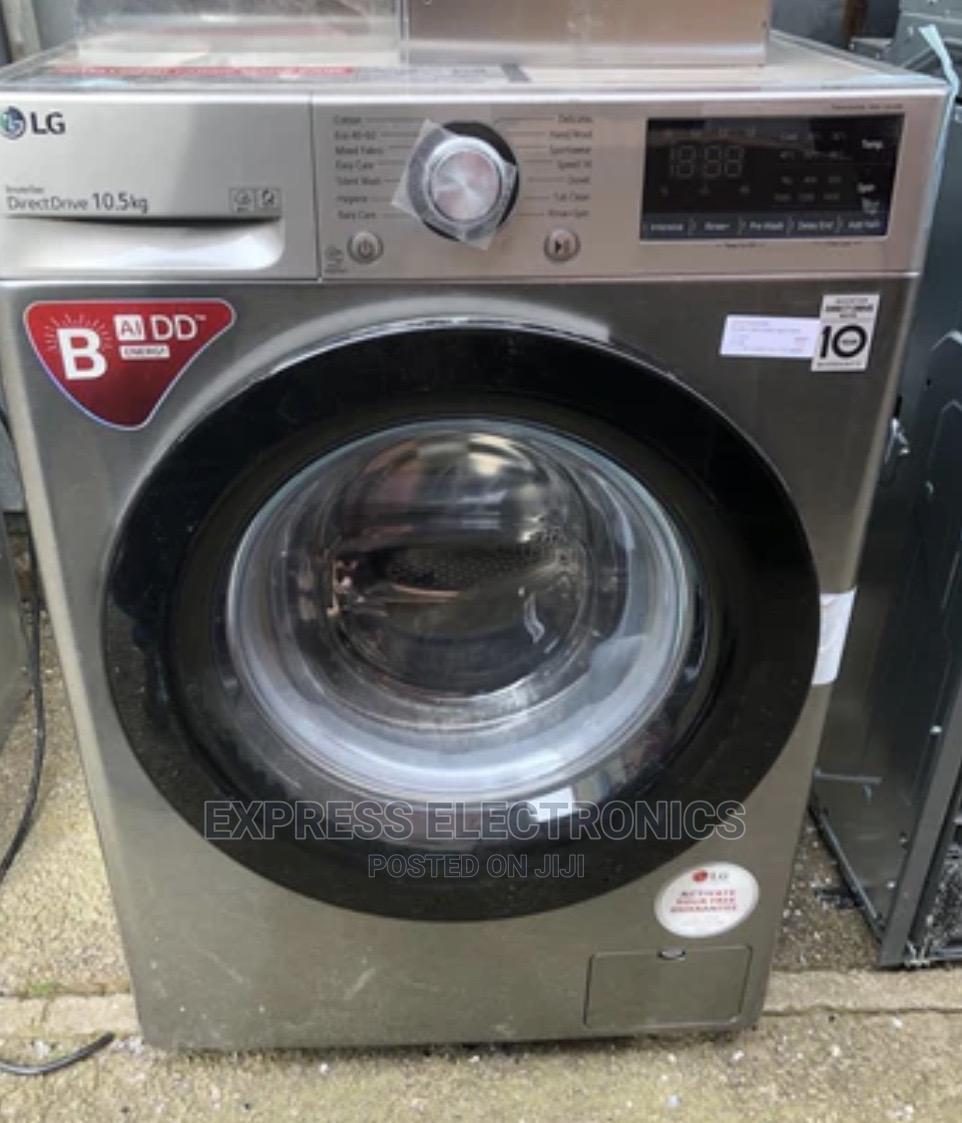 Best Sales Ever LG 8kg Steam Washer Front Load Machine in Adabraka