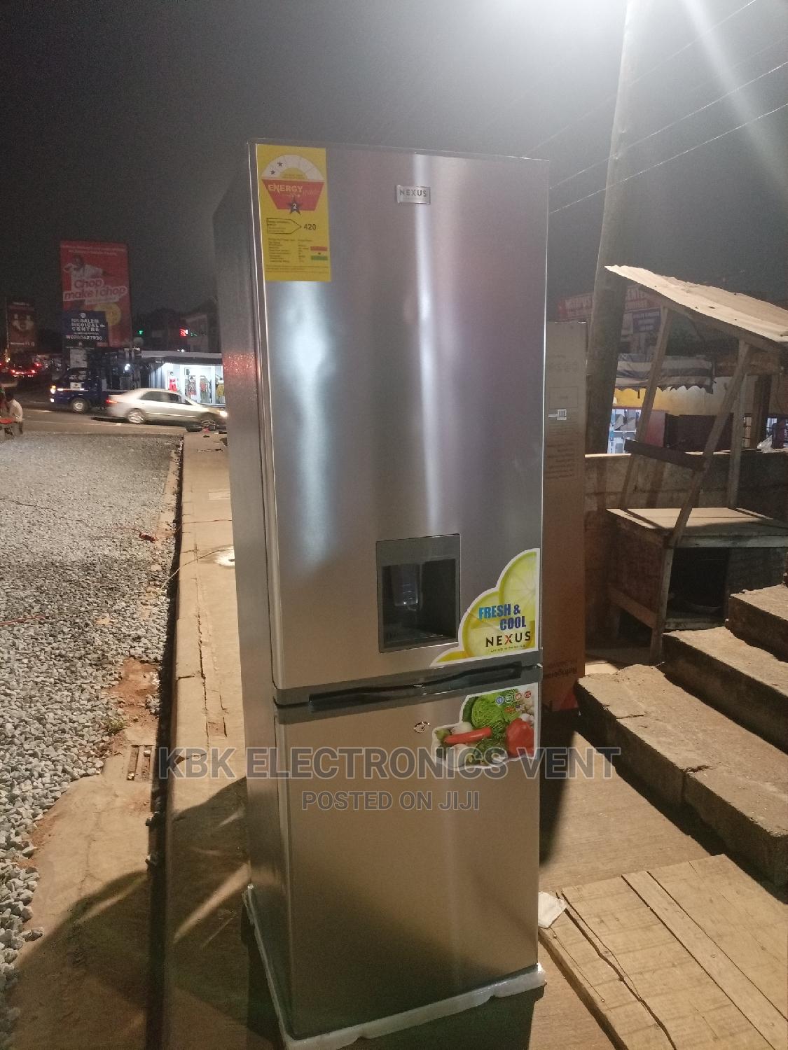 Nexus 320liter Double Door Refrigerator With Water Dispenser in