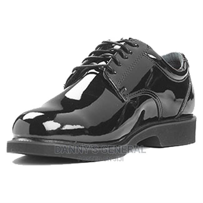 Men's Oxford High Gloss Men's Dress Uniform Shoes in Achimota Shoes