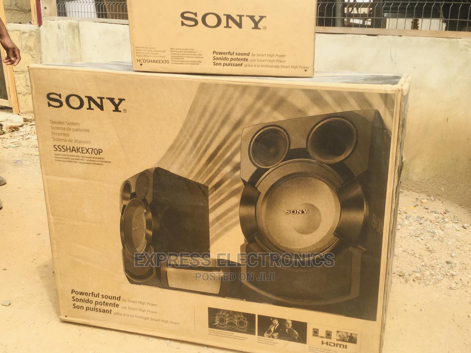 SONY Ssshakex70p High Power Home Audio System With DVD in Adabraka