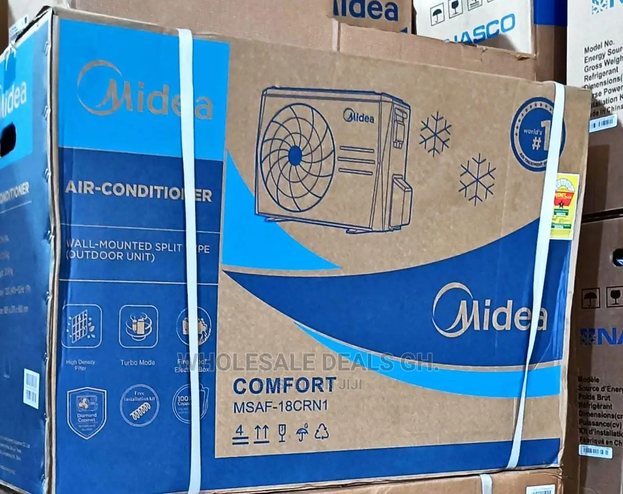 Midea 2.0HP Split AC in Accra Metropolitan Home Appliances, Pay Less