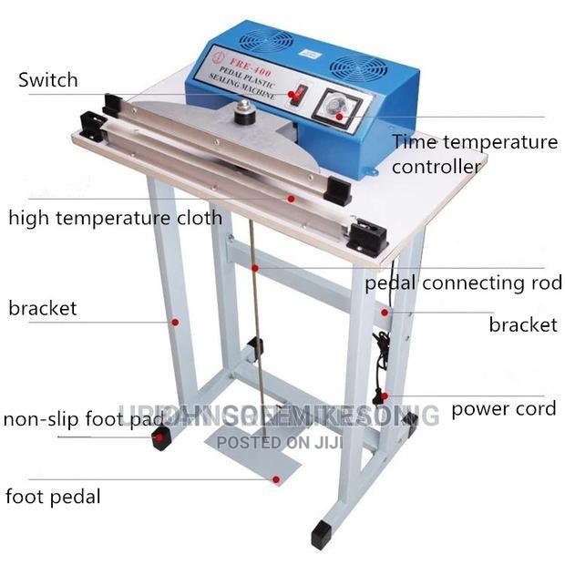 Pedal Rubber Sealing Machine Foot Impulse Sealer 500mm in Teshie