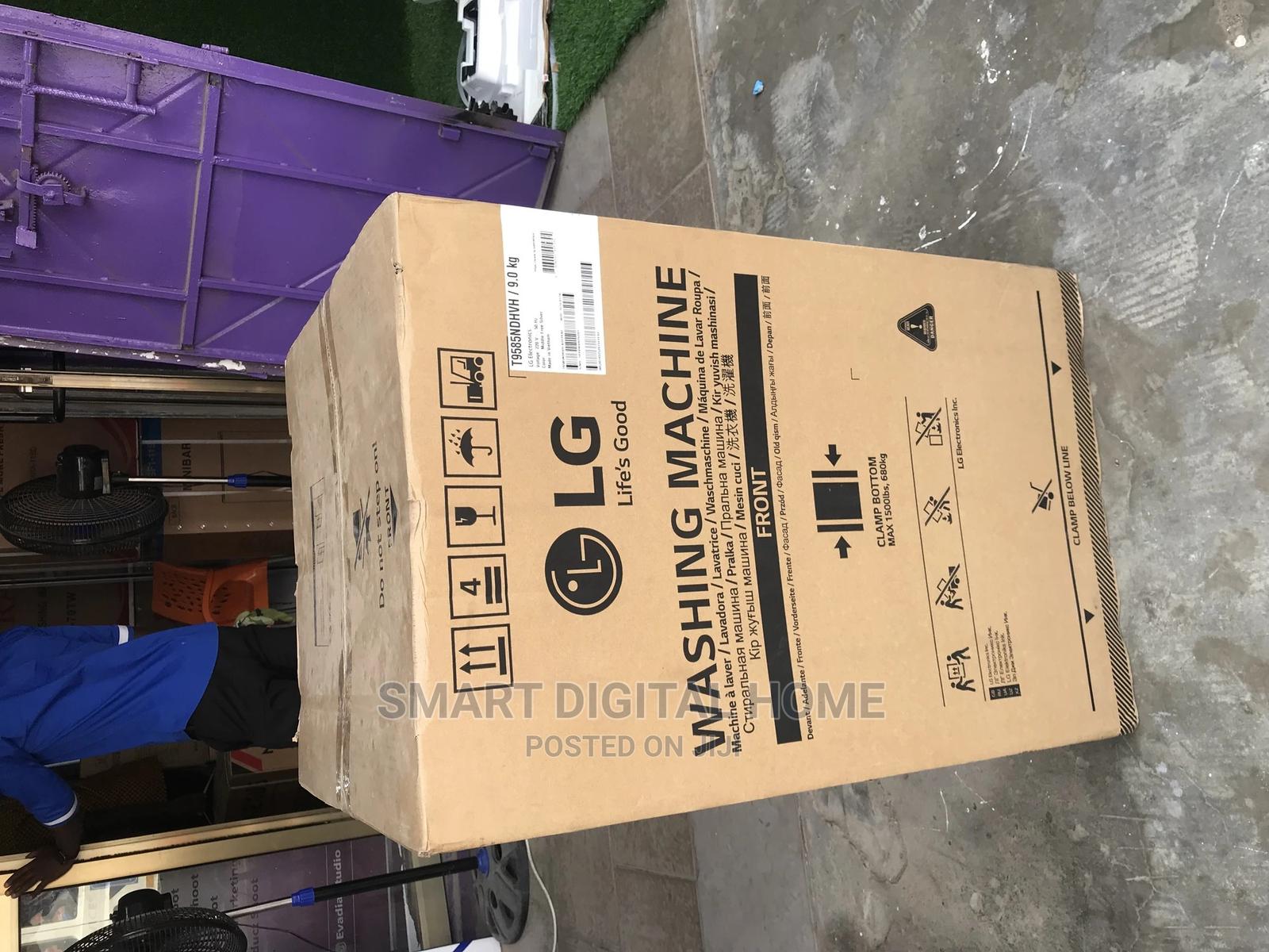 LG Smart Diagnosis F4V5VYP2T Washing Front Load Machine in Adabraka