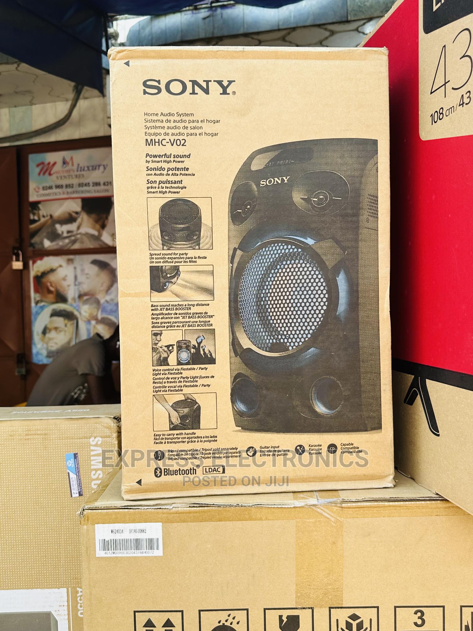 MHC -V02 High Power Audio System With BLUETOOTH Technology in Adabraka