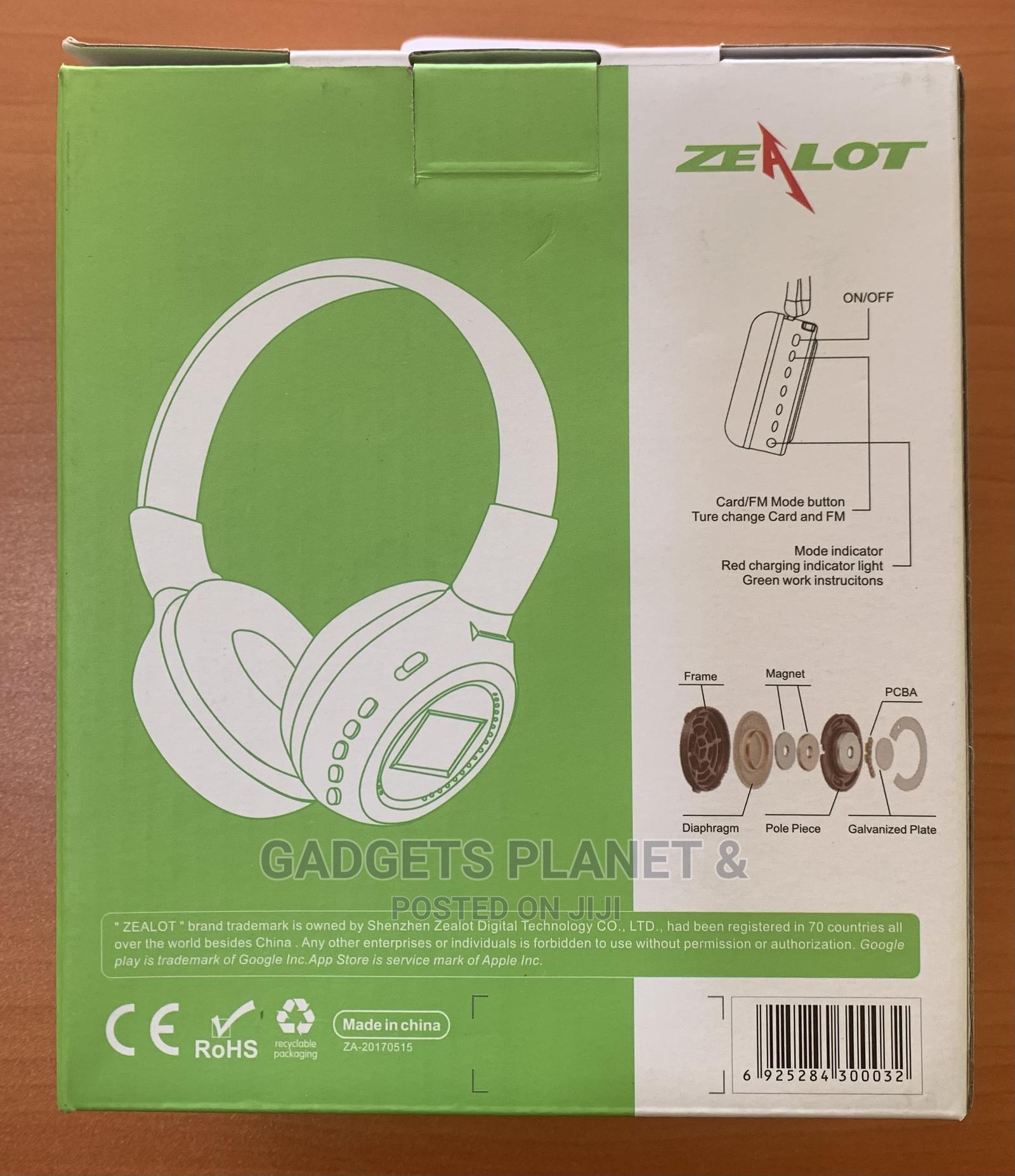 Zealot Deep Base Bluetooth Headphones Sparkle B570 in Lartebiokorshie Headphones, Andrews
