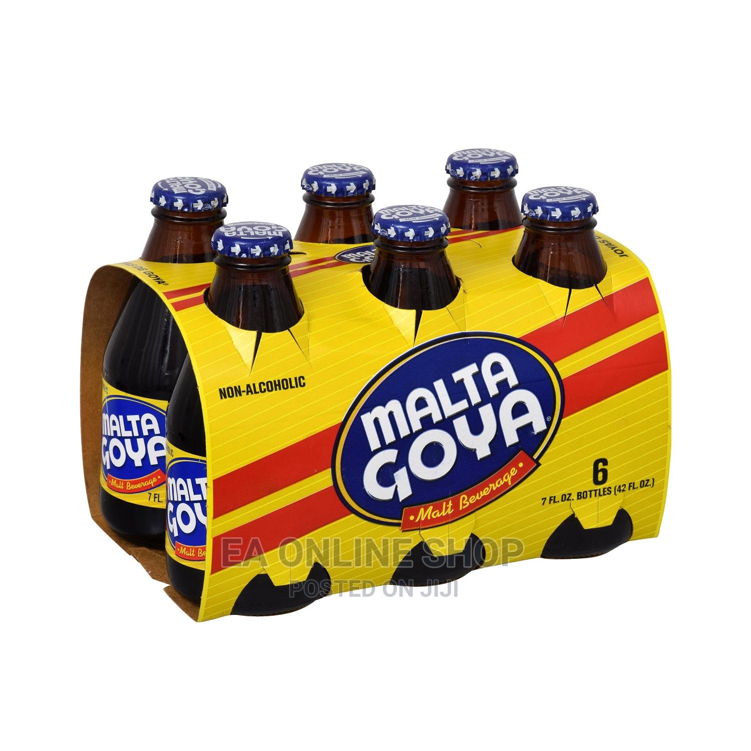 Goya Malt Beverage Drink. 6 Pieces in a Pack. 207ml in Kwashieman