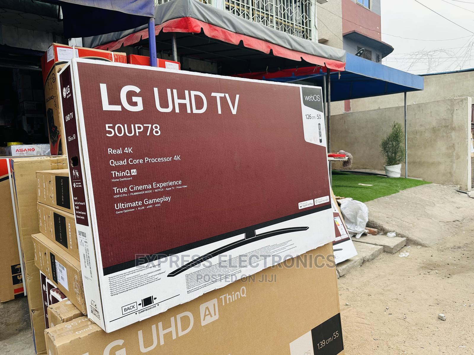 Surround Sound LG Uhd Smart 50” TV (50up7800) in Adabraka TV & DVD