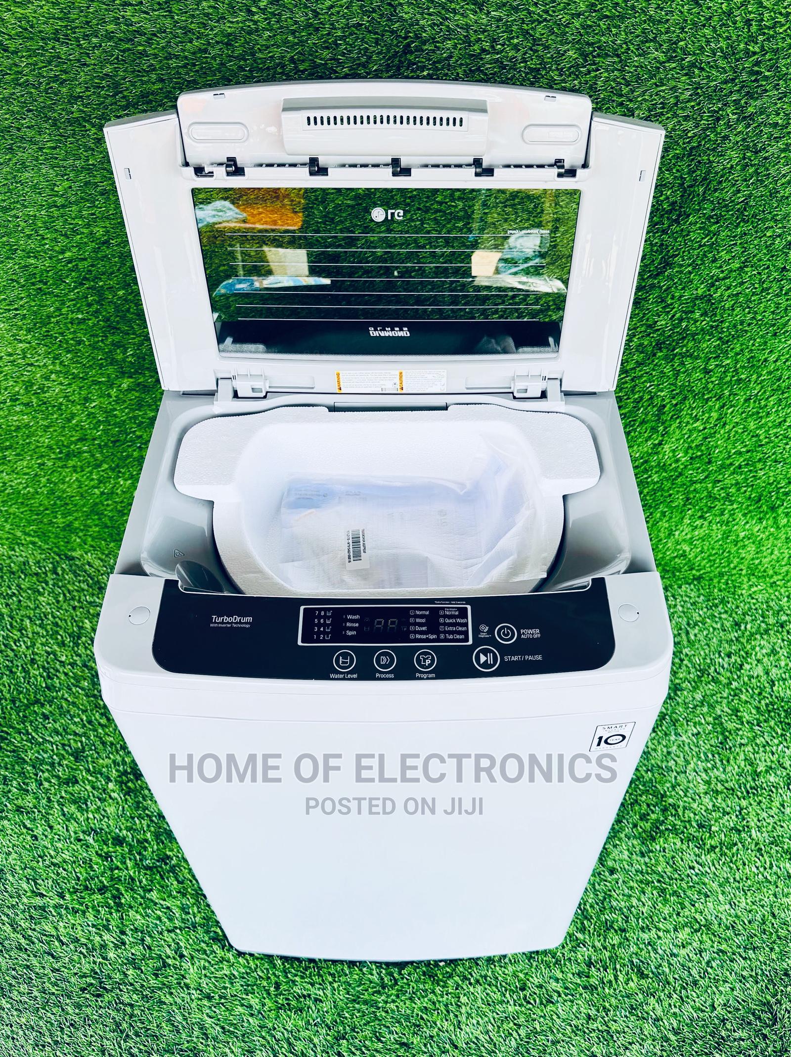 Quiet System LG 9KG Full Auto Top Load Washing Machine in Accra