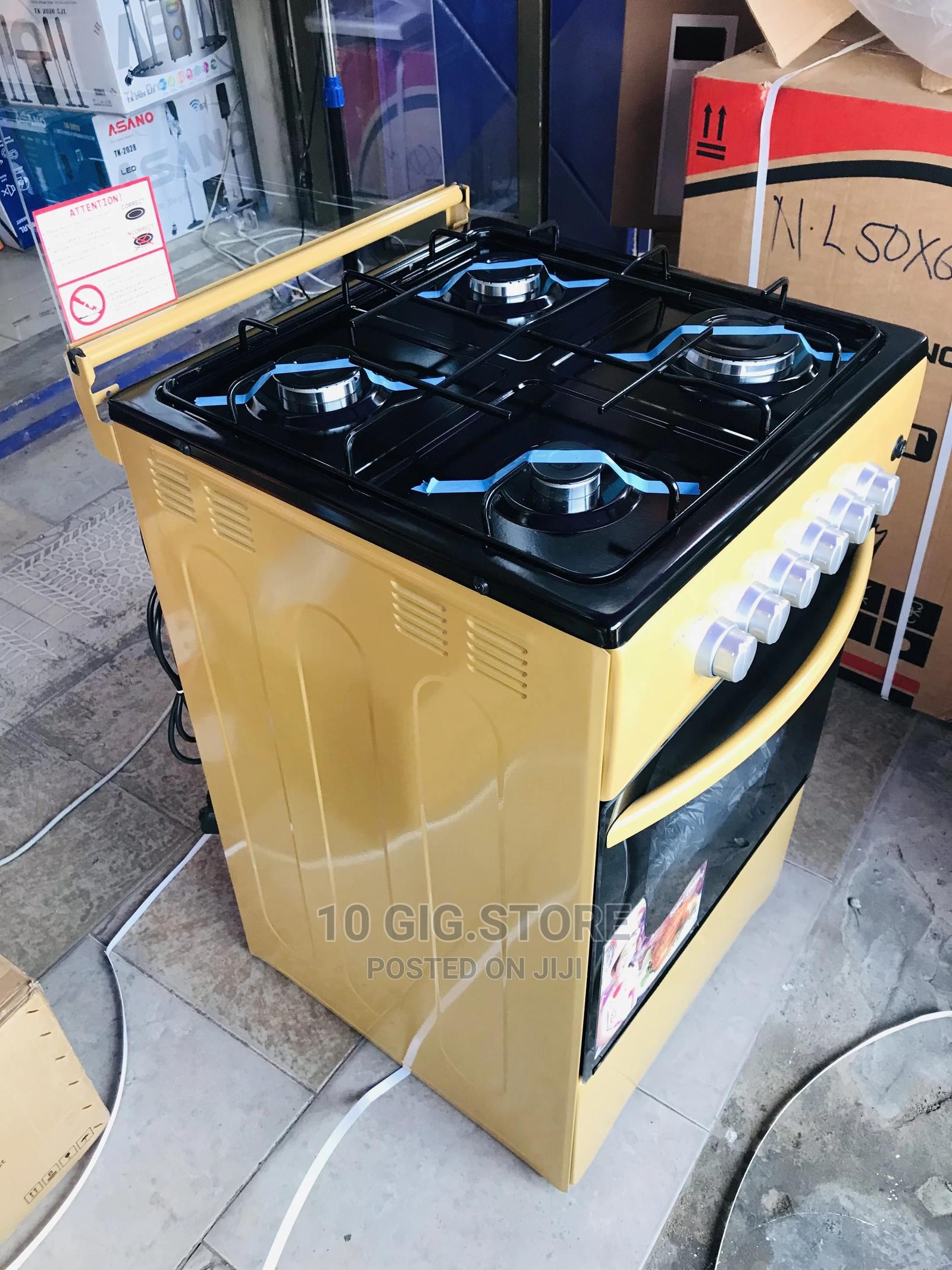 Volcano 50x50 Gold Gas Cooker in Adabraka Kitchen Appliances, Ten Gig