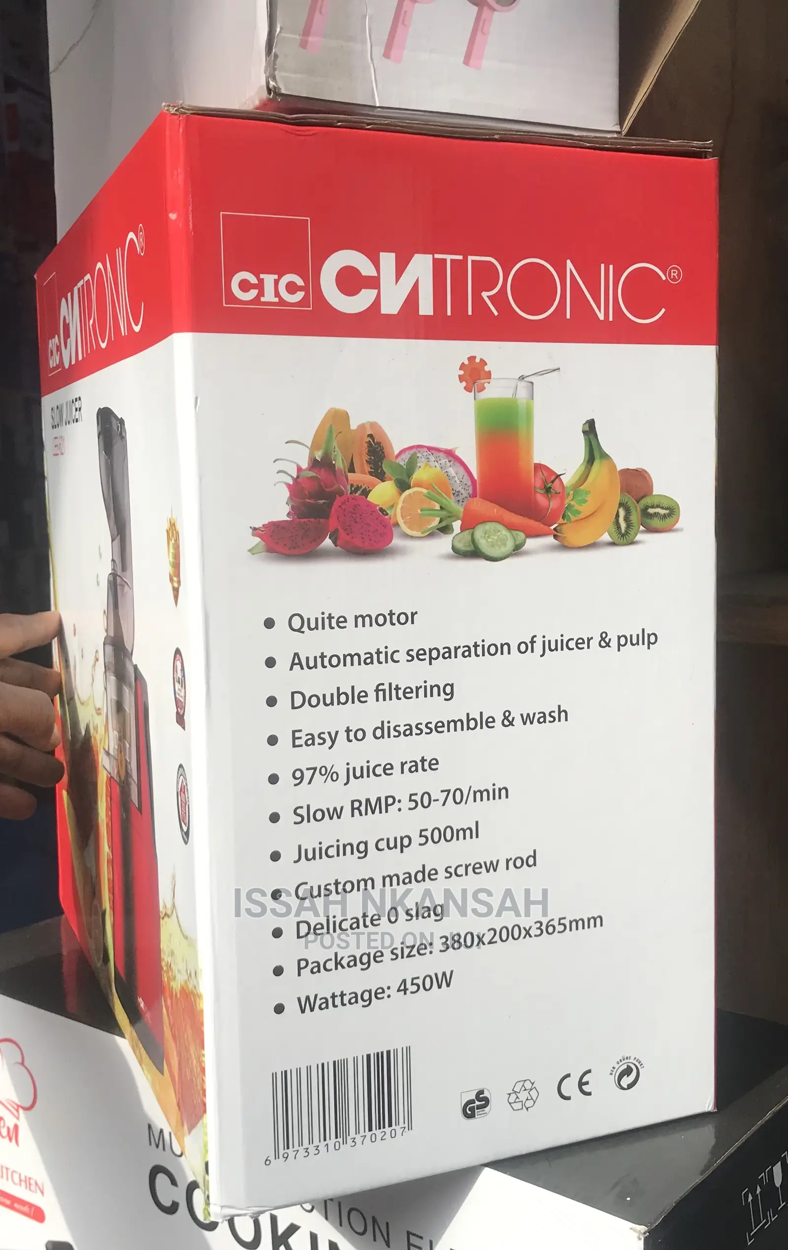 Slow Juicer Machine in Accra Metropolitan Restaurant & Catering Equipment, Issah Nkansah