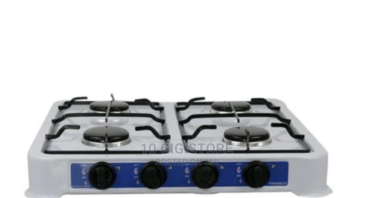 White Volcano Tabletop 4burner Gas Cooker in Adabraka Kitchen