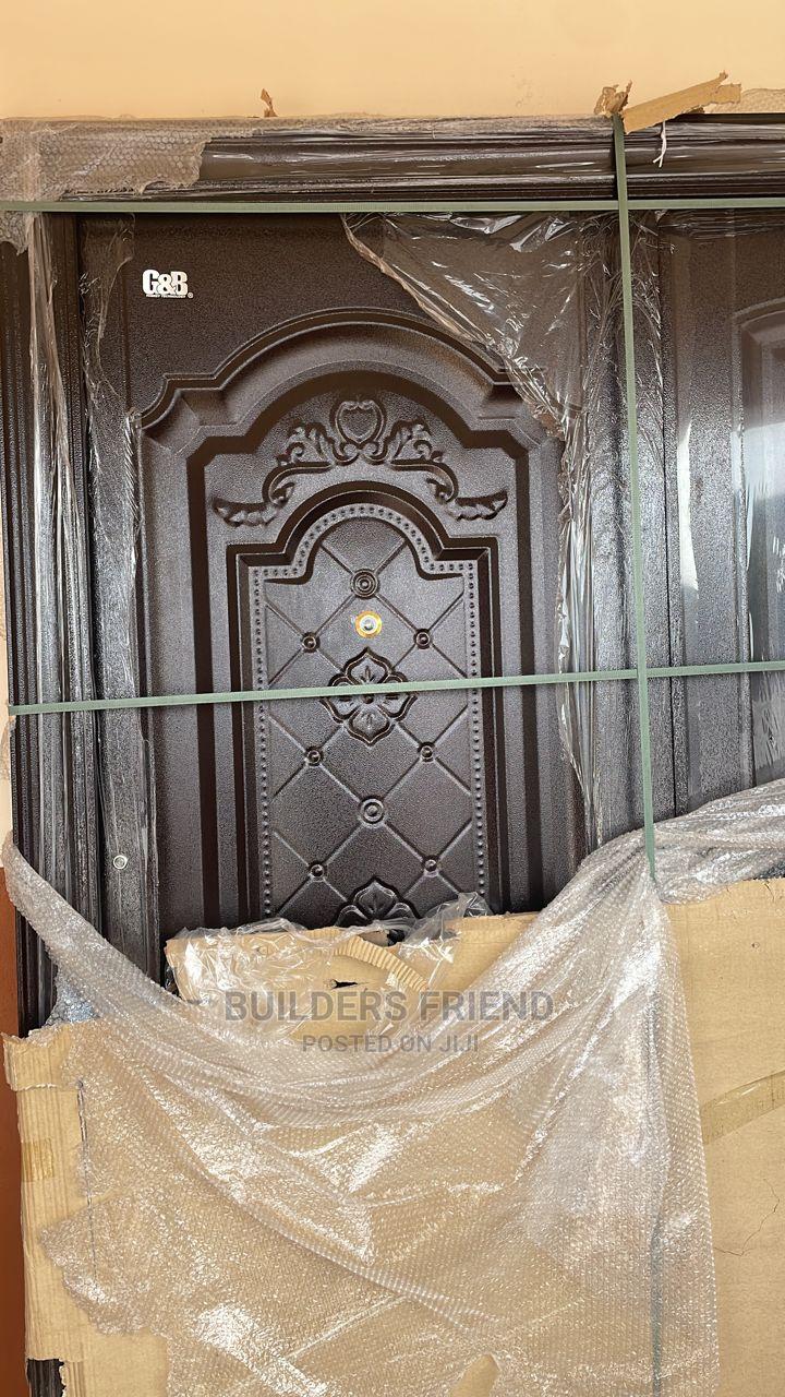 Standard Steel Metalic One Half Security Door+Handles+Locks in Tema