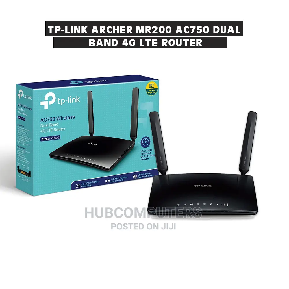 Tp-Link Archer Mr200 Ac750 Dual Band 4G LTE Router in Madina ...