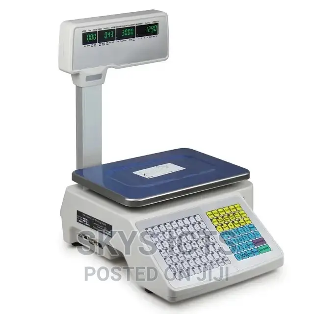 Grosery / Meat Weighing Scale With Label Printer in Achimota Store