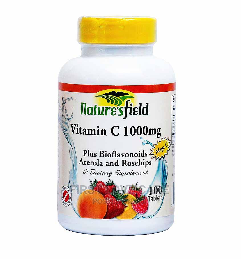 Nature's Field Vitamin C 1000mg 100 Tablet in Madina Vitamins & Supplements, First Love Care