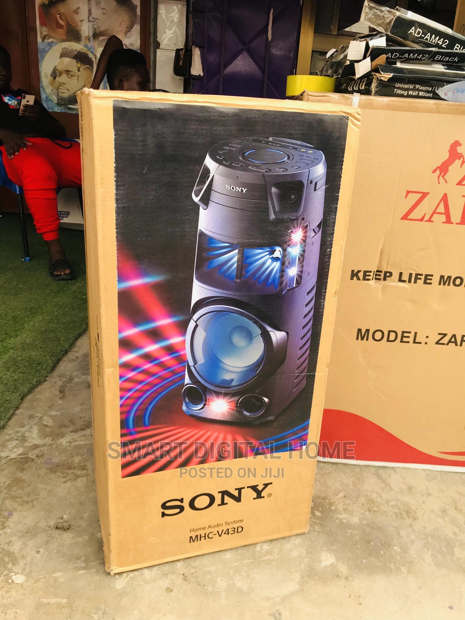 Sony Jaw-Dropping Speaker Captivating MHC-V43D in Adabraka - Audio