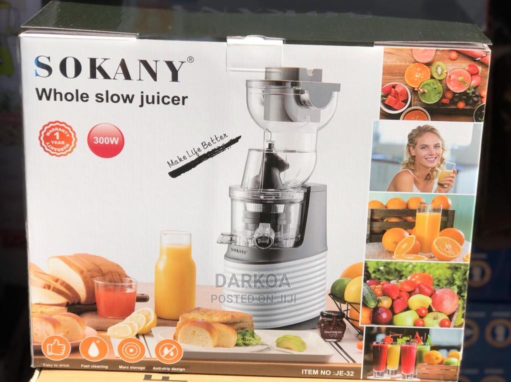 Sokany Slow Juicer/Juice Extractor in Accra Metropolitan Kitchen