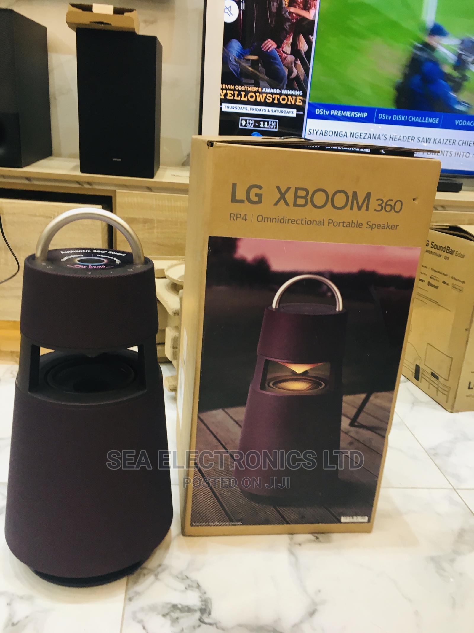 LG RP4 XBOOM 360 Portable Bluetooth Speaker in Adabraka Audio & Music Equipment, Eric Ashong