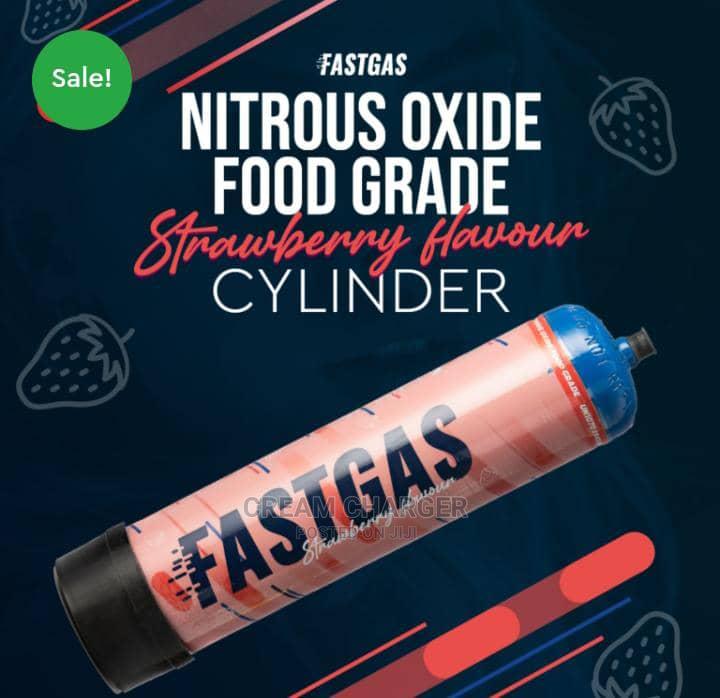 Fastgas Strawberry Flavour [ Nitrous Oxide ] in Accra Metropolitan