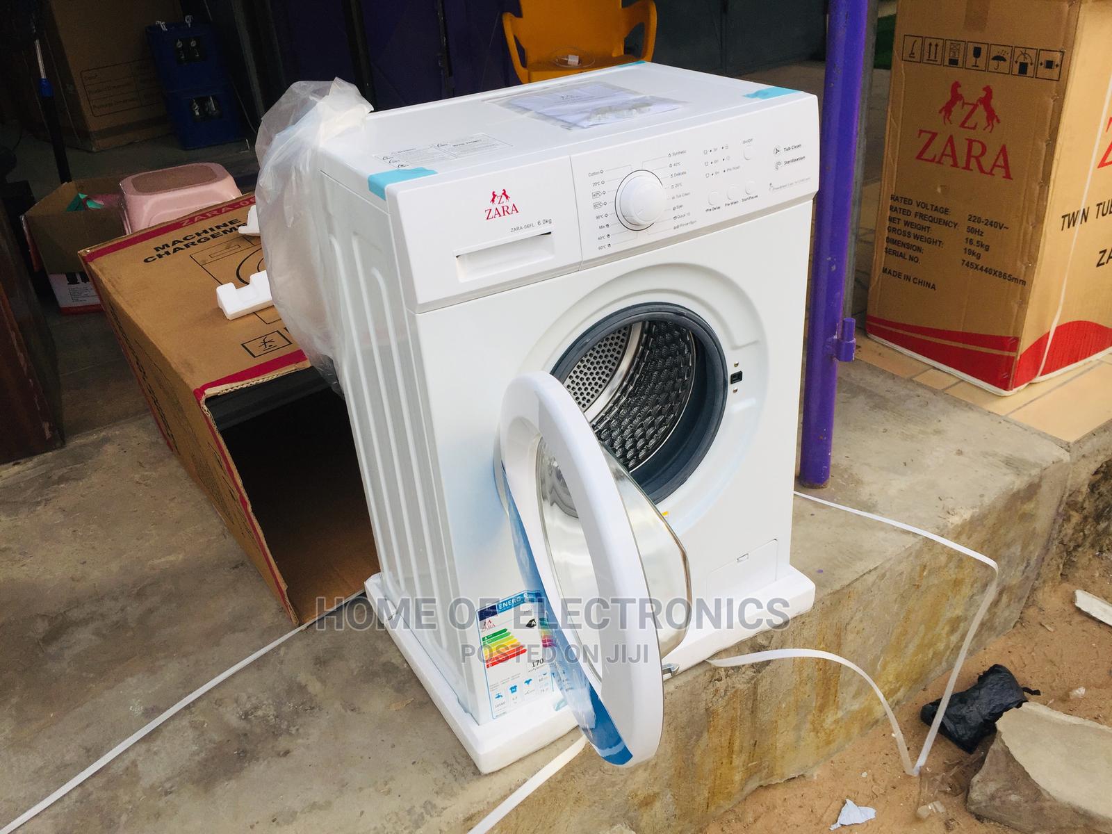Tub Clean Zara 6.0kg Front Load Full Auto Washing Machine in Accra Metropolitan Home