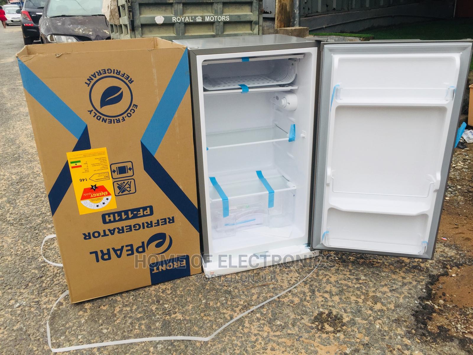 *PF111H*Pearl 89L Single Door Tabletop Fridge(Gray Color) in Adabraka