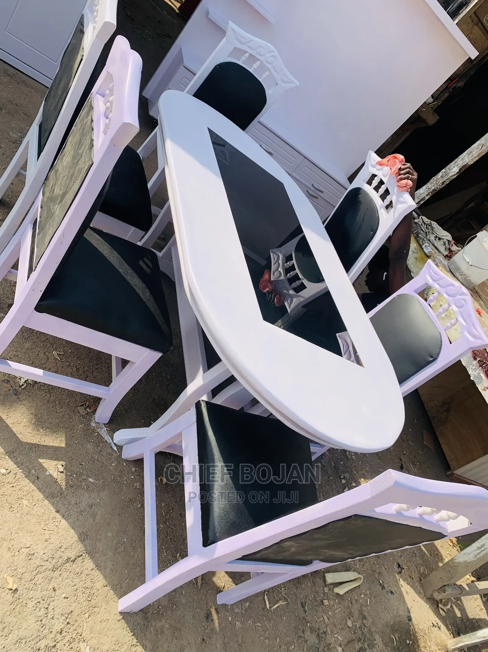 Dining Table With Six Chairs in Kumasi Metropolitan Furniture, Chief