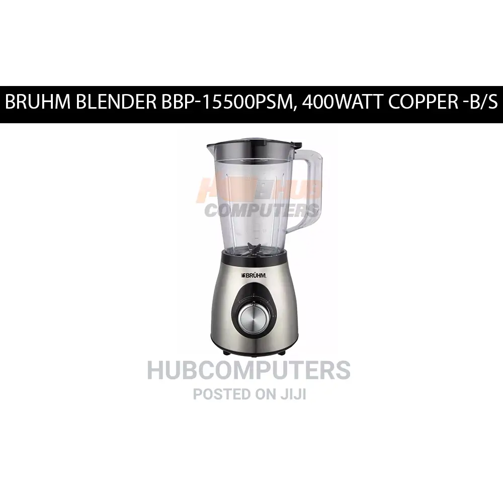 Bruhm Blender Bbp15500psm, 400watt Copper B/S in Madina Kitchen Appliances, Hub Computers