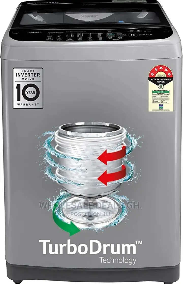 LG 9KG Top Load Washing Machine With Warranty in Accra Metropolitan