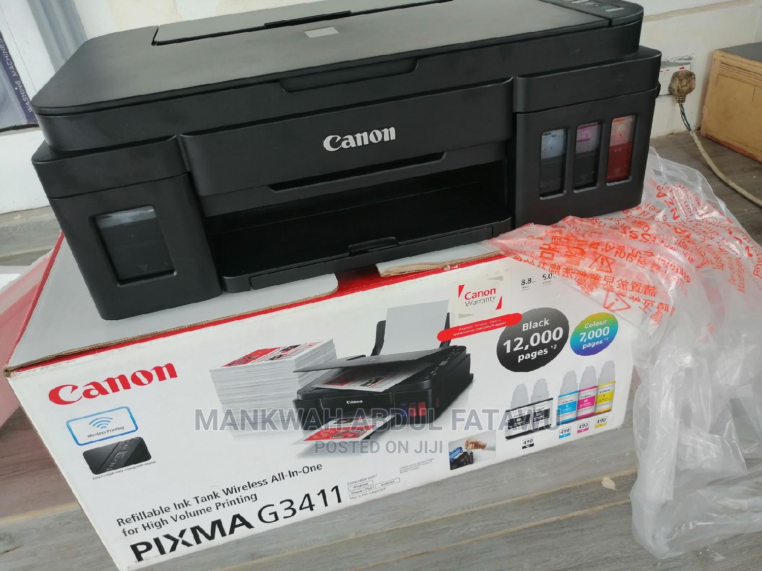 Portable Pixma G3411 Printer in Adabraka - Printers & Scanners, Mankwah ...