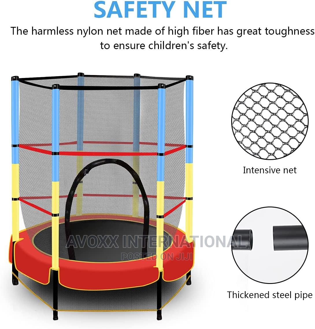 Trampoline for Kids,Mini Toddler Trampoline With Enclosure 5 in Adenta