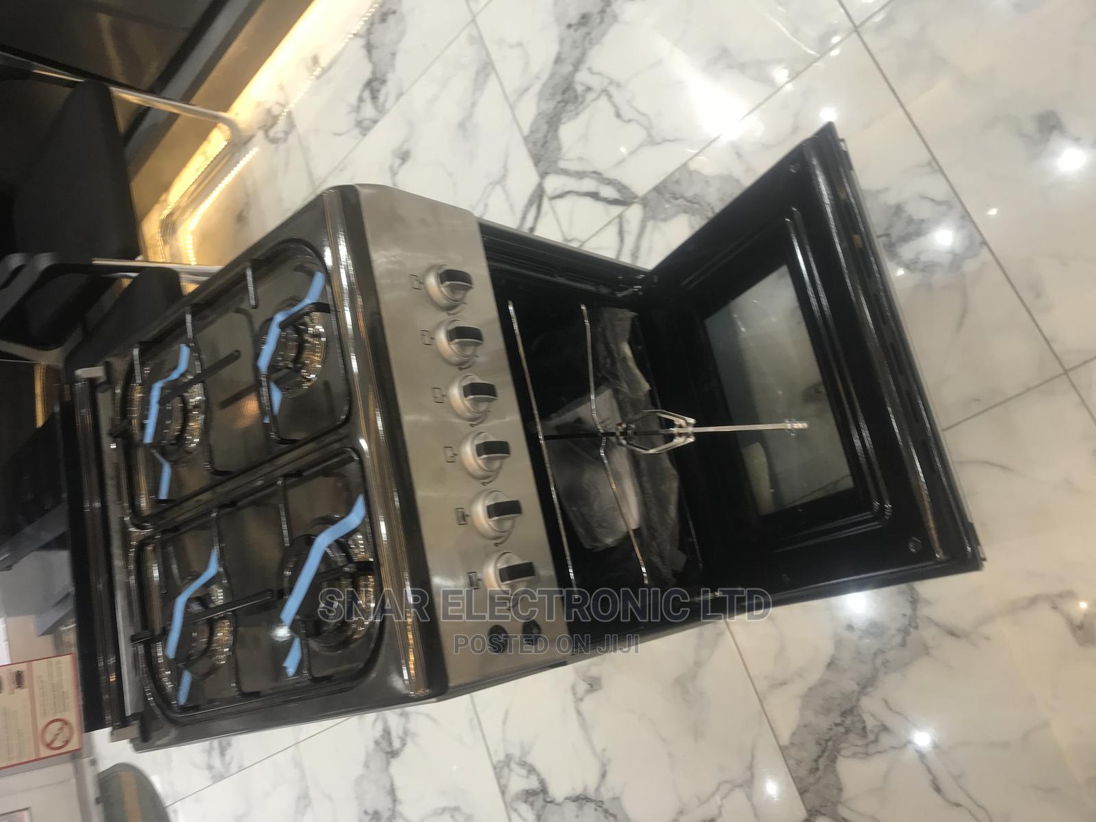 Best Volcano 50*55 4 Burner Gas Cooker With Oven and Grill in Adabraka