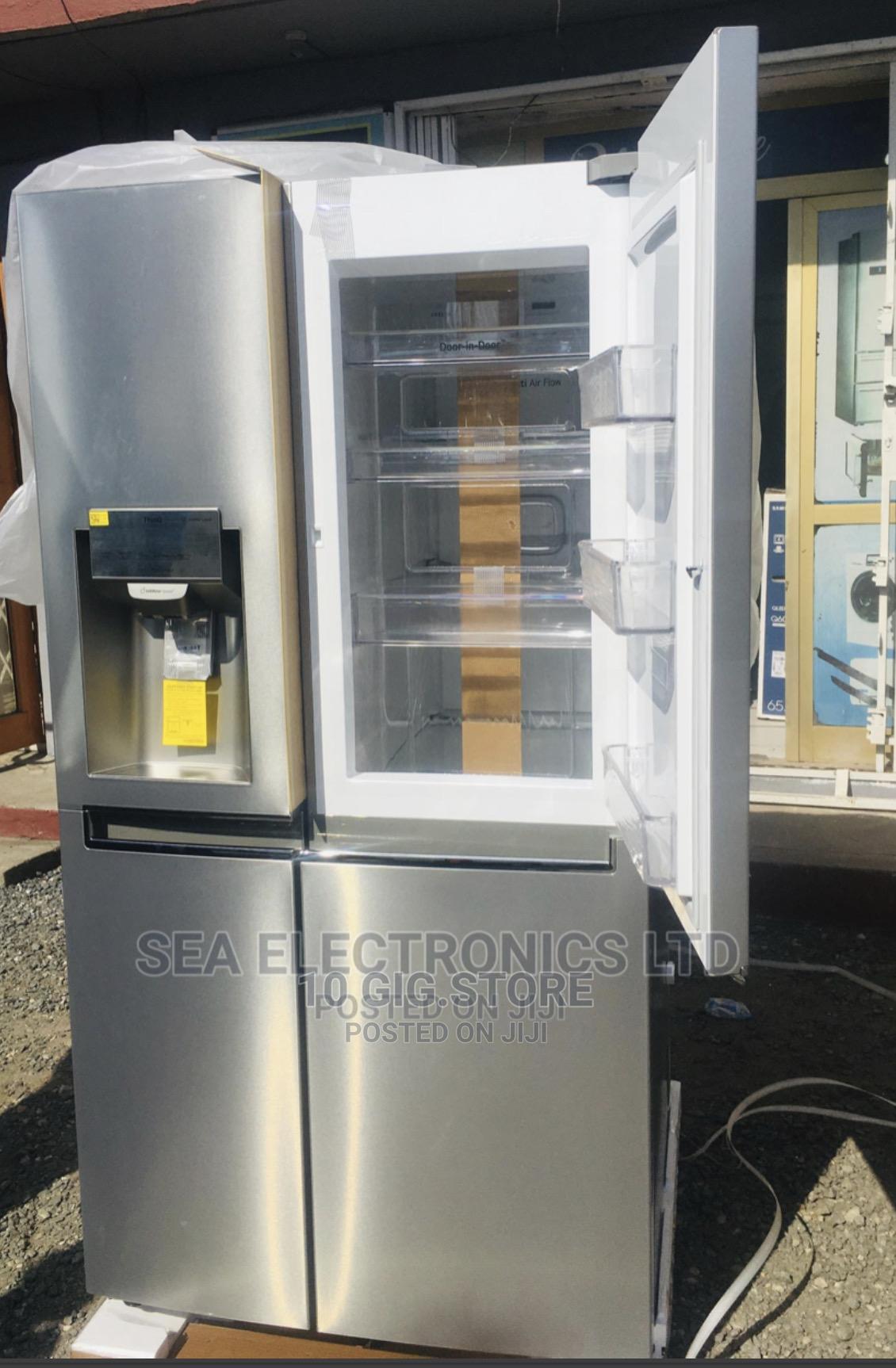 LG GCJ337CSAL 220V Side by Side Refrigerator in Adabraka