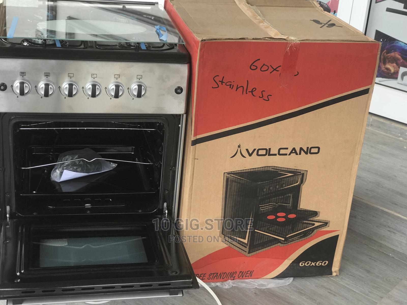 Premium Volcano 60x60 (New Line ) Auto Ignition Gas Cooker in Adabraka