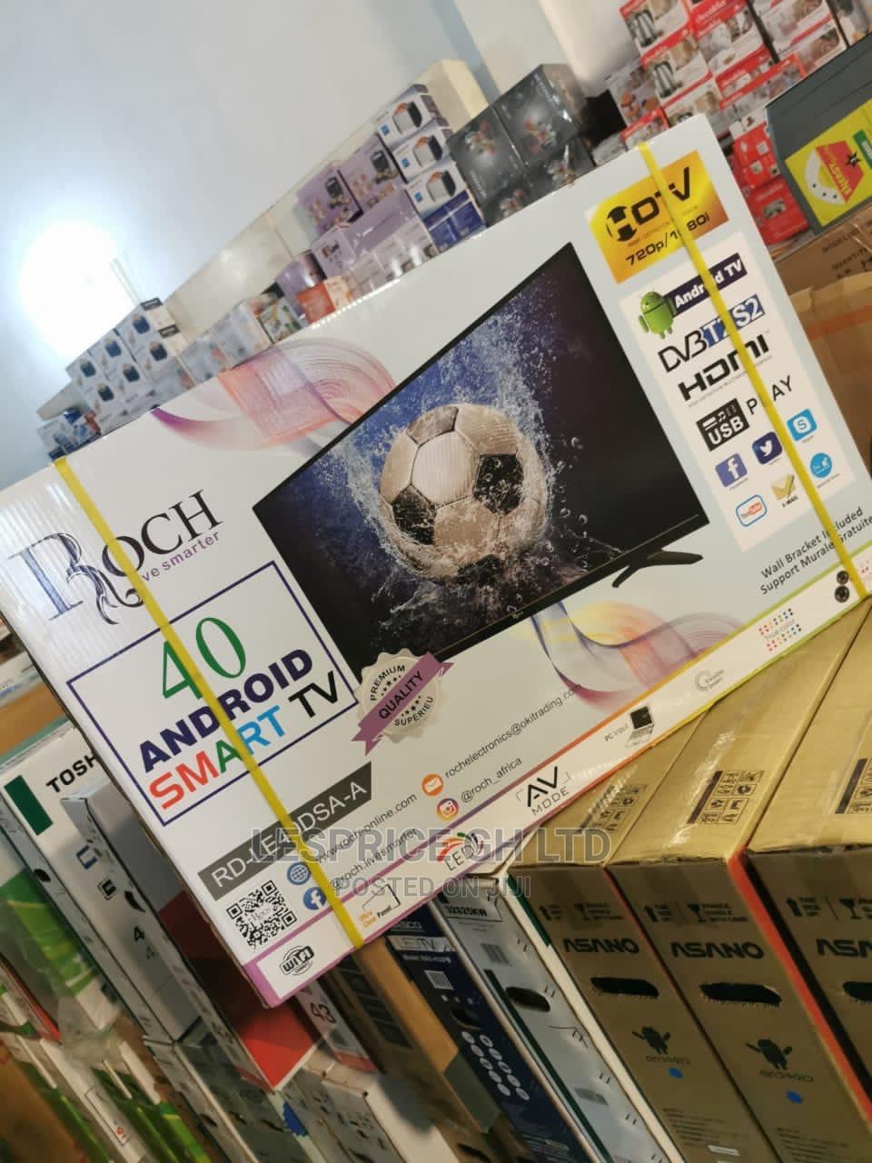 Exclusive Roch 40” Smart Android Tv in Osu TV & DVD Equipment