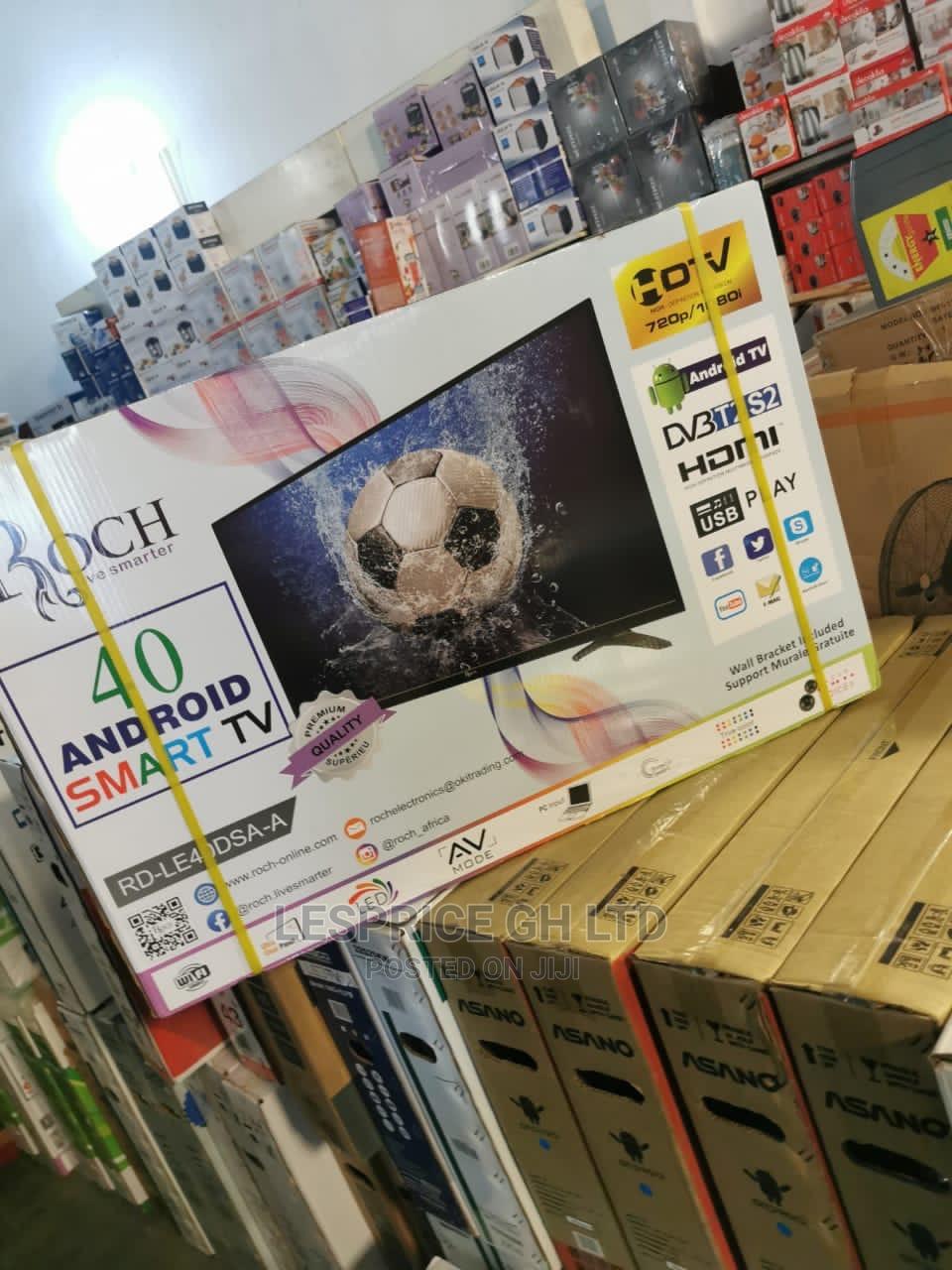 Perfect New Roch 40” Smart Android Tv in Osu TV & DVD Equipment