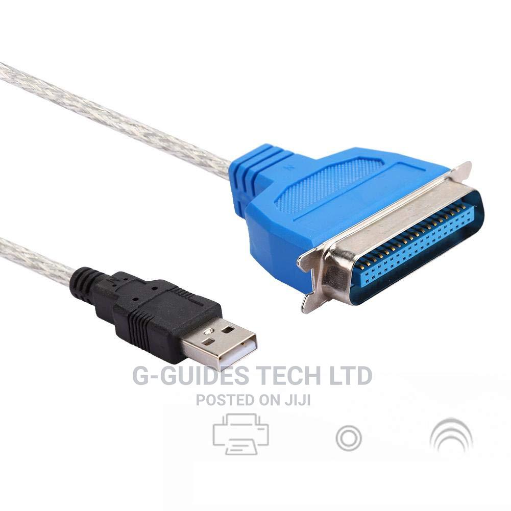 USB to Ieee 1284 Cable 36 Pin Parallel Printer Cable in Madina