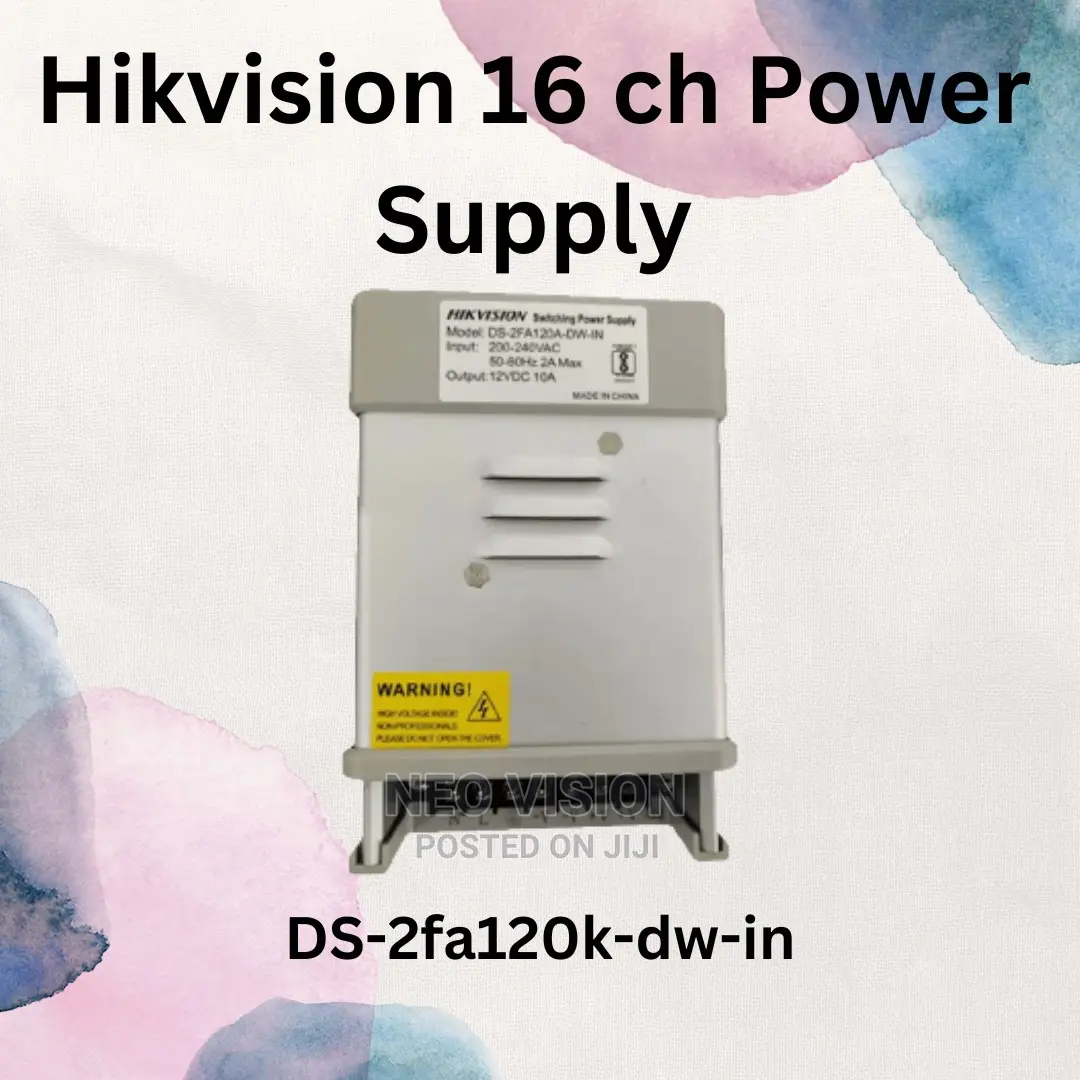 Hikvision 16 Channel Power Supply in Osu Security & Surveillance, Neo