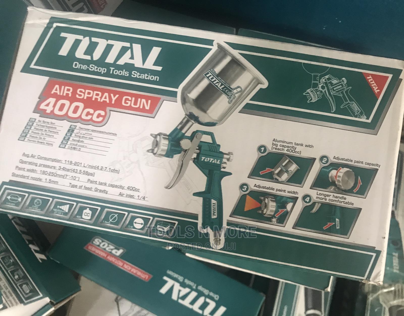 TOTAL Air Spray Gun (400cc) in Accra Metropolitan Electrical Hand