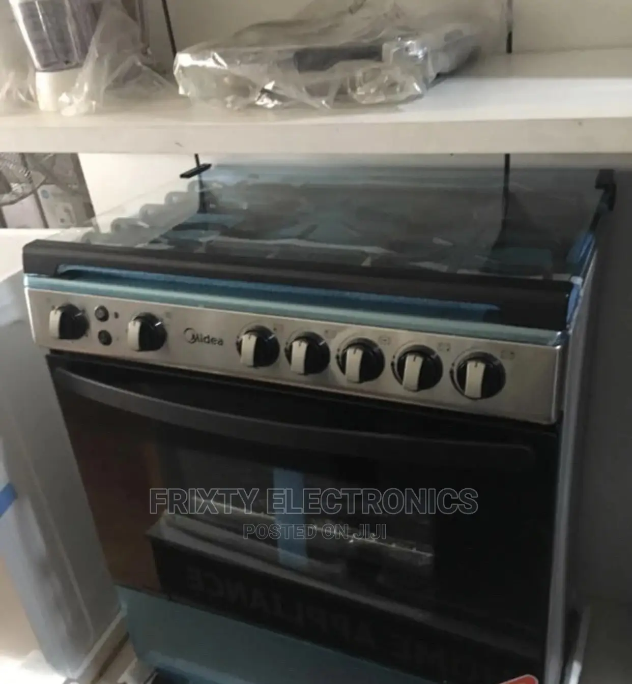 New Nasco 5 Burner Gas Cooker With Oven Grill Stainless in Accra Metropolitan Kitchen
