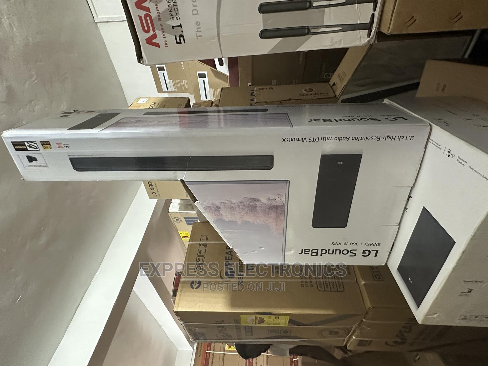 LG SKM5Y 2.1 Channel High Res Audio Soundbar Black in Adabraka