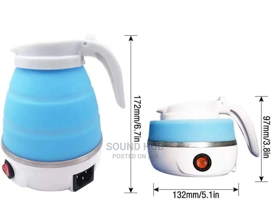 Foldable Electric Kettle in Alajo Kitchen Appliances, Sound Hub