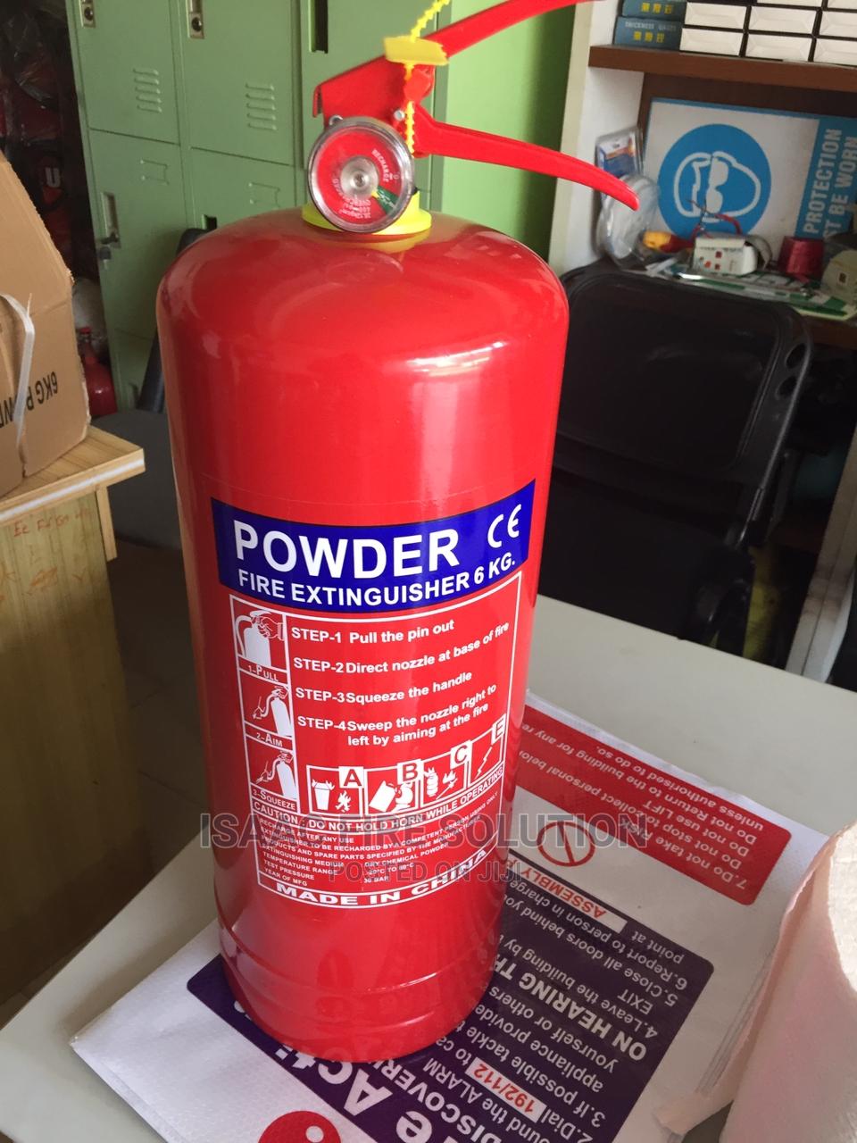 6kg Dry Chemical Powder Fire Extinguisher in Kaneshie Safetywear