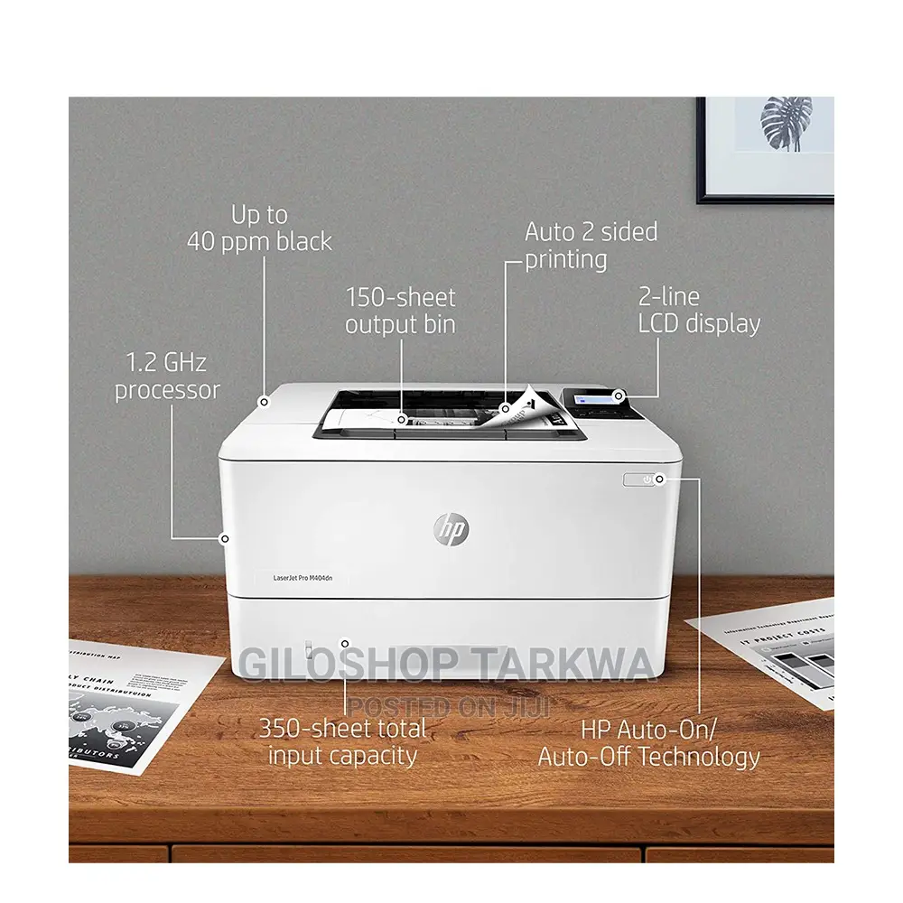 HP Laserjet Pro M404dn Monochrome Laser Printer in Tarkwa Nsuaem