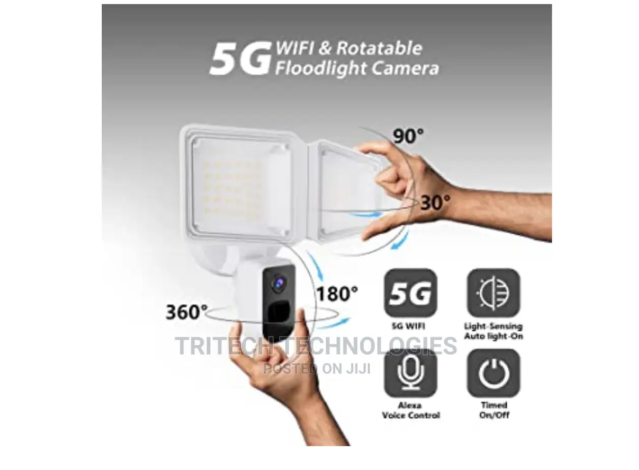 Stand Alone WiFi Camera With Smart Floodlight NgC7100 in Lapaz Security & Surveillance