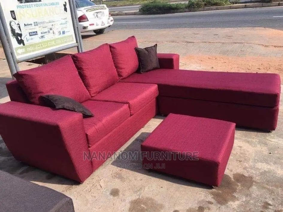 L Shape Sofa Available in Accra Metropolitan Furniture, Nananom