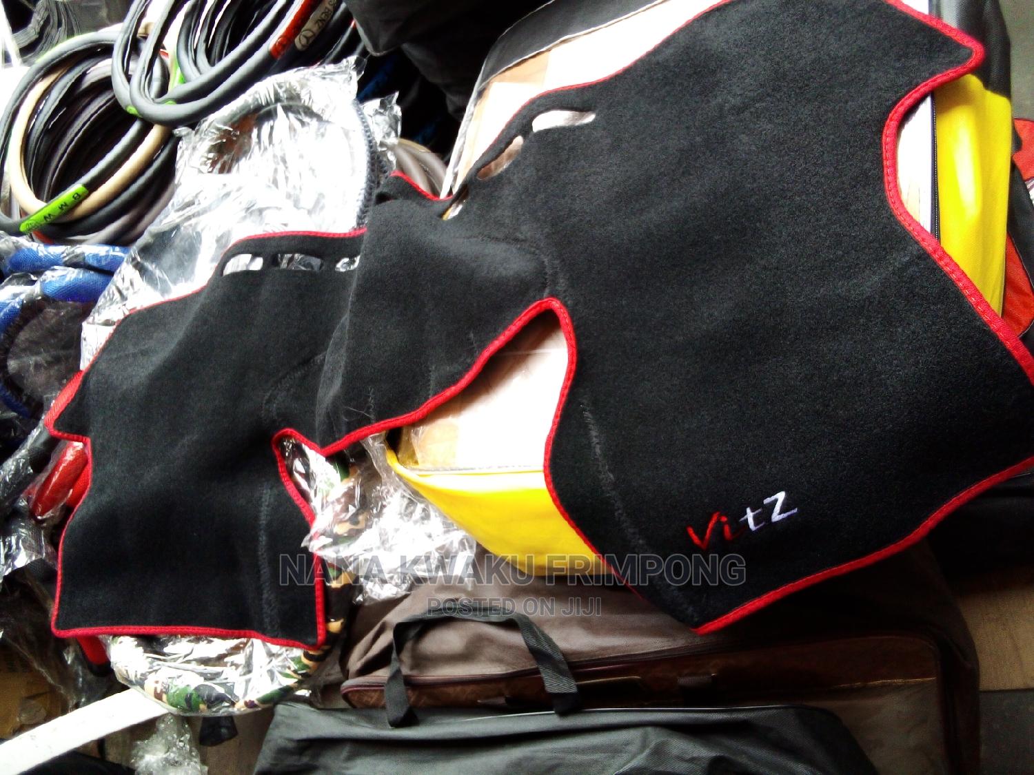 Toyota Vitz Dashboard Cover Available in Abossey Okai Vehicle Parts